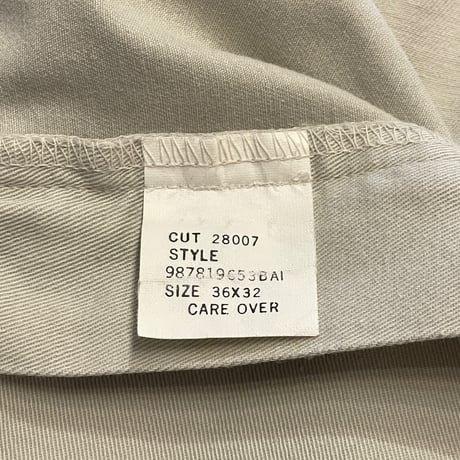 80s- Polo Ralph Lauren Cotton Chino Pants W36