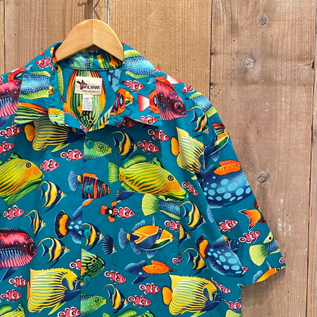 00’s KILIBWI Fish Pattern Cotton Shirt