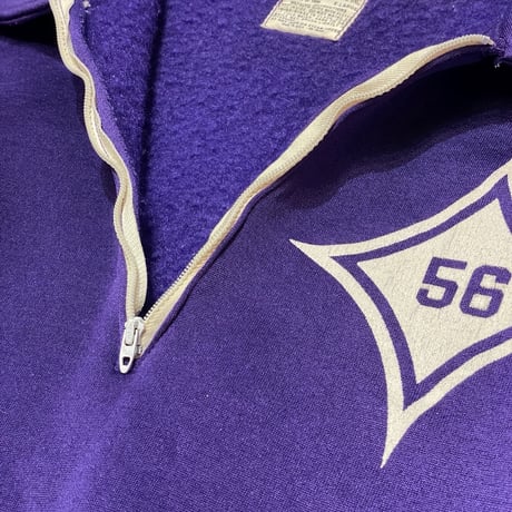 70s Champion Boa Lined Half Zip Shirt