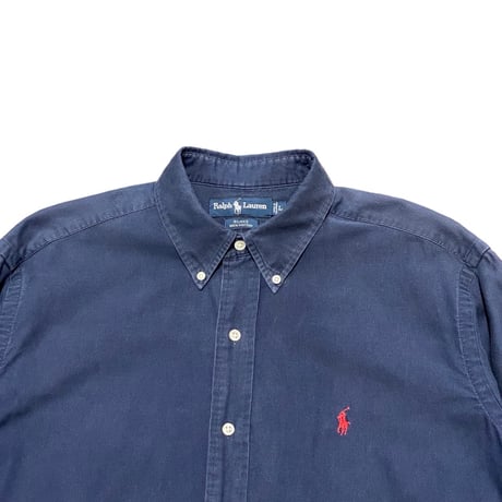90s- Polo Ralph Lauren Cotton B.D Shirt