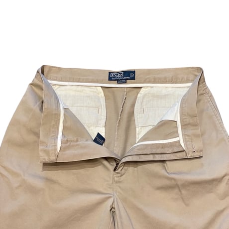 00's- Polo Ralph Lauren “Tyler” Chino Shorts BEIGE