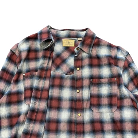 RED HEAD Cotton Flannel Western Work Shirt