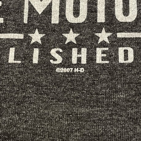 07’s HARLEY-DAVIDSON Bar & Shield Logo RINGER T-Shirt