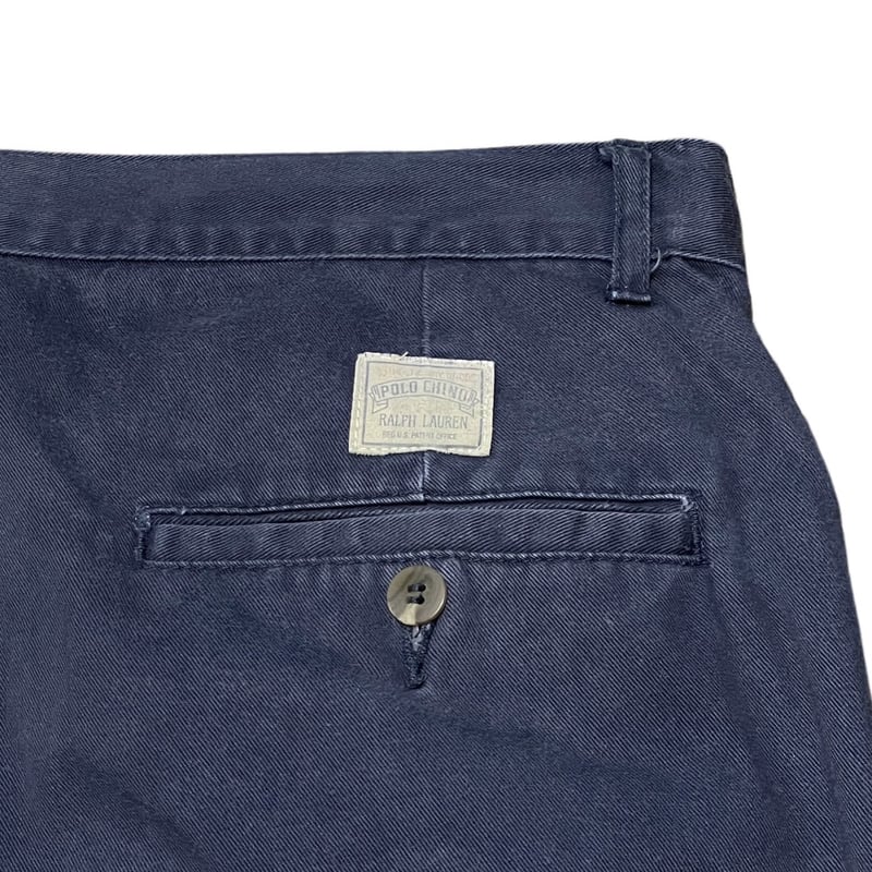 Ralph Lauren 80s〜 two tuck slacks W32 80s- Polo Ralph Lauren Two Tuck Chino Pants | M