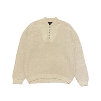 00s Eddie Bauer Henry Neck Cotton Sweater