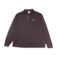 00s- LACOSTE L/S Polo Shirt
