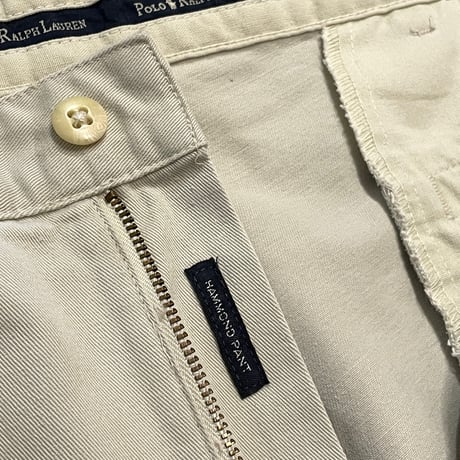 80s- Polo Ralph Lauren Cotton Chino Pants W36