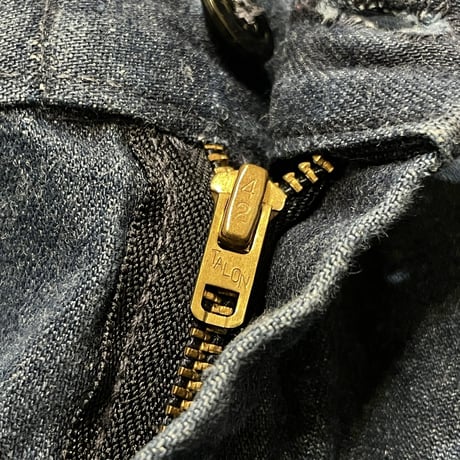 80s- U.S. NAVY Utility Denim Trousers W36