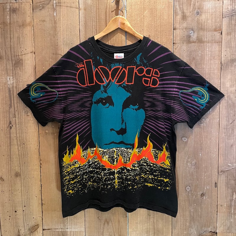 1992 Hanes The Doors All Over Printed T-Shirt |
