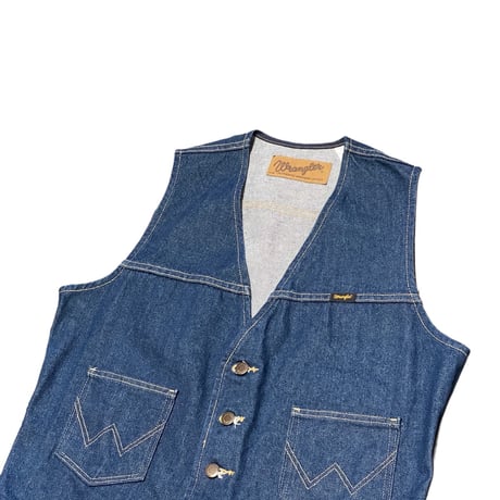 00s- Wrangler Denim Vest