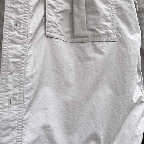 00s- NORTHERN LIGHTS Detachable Sleeve Nylon Shirt