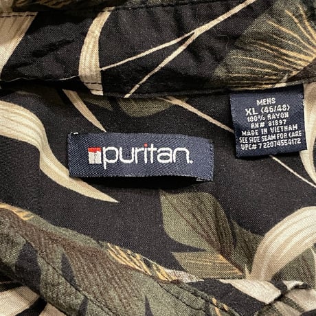 00s- Puritan Rayon Aloha Shirt