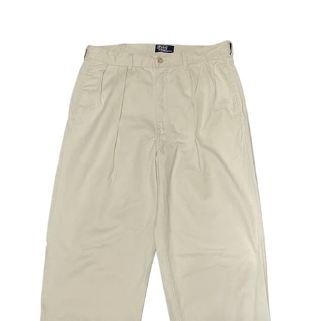 80s- Polo Ralph Lauren Cotton Chino Pants W34