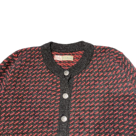 80’s L.L.Bean Bird’s Eye Cardigan
