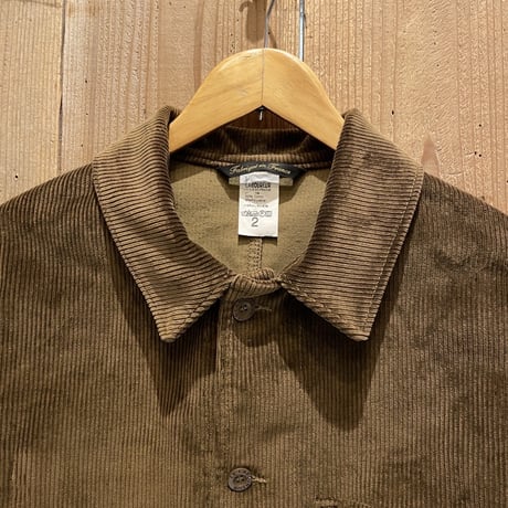 LE LABOUREUR Corduroy French Work Jacket