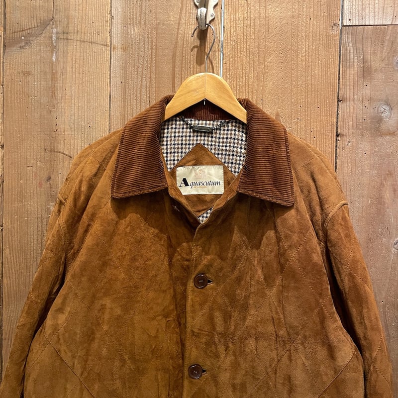 Aquascutum Wool Lined Suede Half Coat | MWC 下北沢