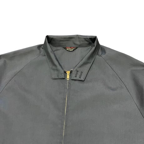 70s Oakbrook Sportswear by Sears Dog Ear Collar Jacket Charcoal Gray