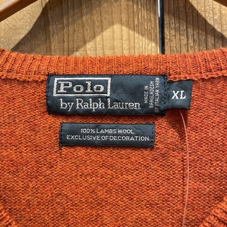 Polo Ralph Lauren Lambs Wool V-Neck Sweater