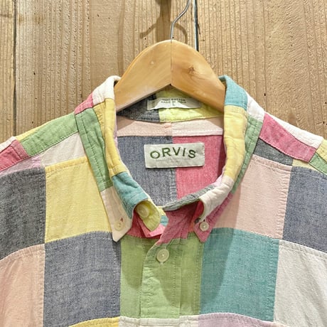 ORVIS Cotton Patchwork Shirt