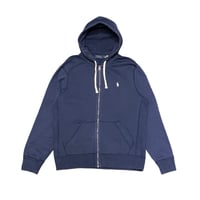 00s- Polo Ralph Lauren Zip Hoodie NAVY