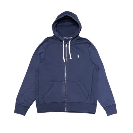 00s- Polo Ralph Lauren Zip Hoodie NAVY