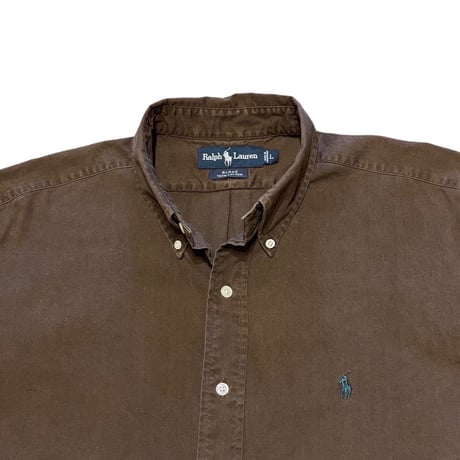 90s~ Polo Ralph Lauren Lightweight Chino B.D Shirt