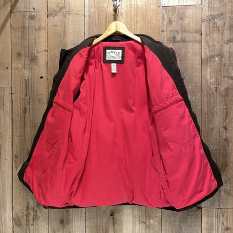 00s ORVIS Waxed Cotton Hunting Jacket