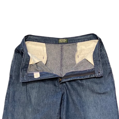 90's POLO COUNTRY Two Tuck Denim Slacks