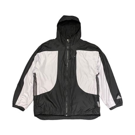 90s adidas Nylon Hooded Jacket