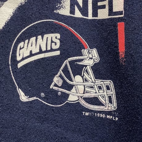 90's NFL GIANTS Printed Sweat Shirt