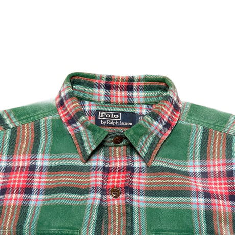90s Polo Ralph Lauren Cotton Flannel Shirt