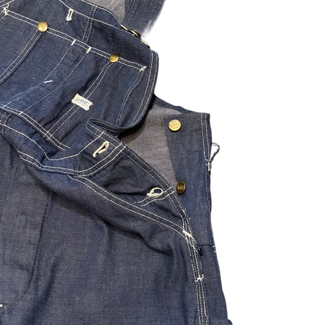 70s Lee Denim Overall W36