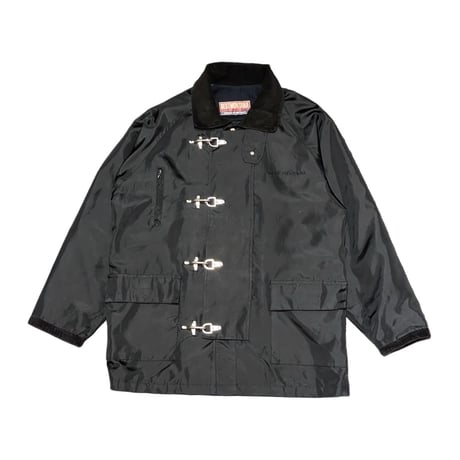 90s- BESTMONTANA Fireman Jacket BLACK