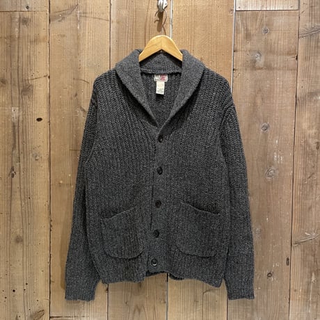 L.L.Bean Shawl Collar Wool Cardigan