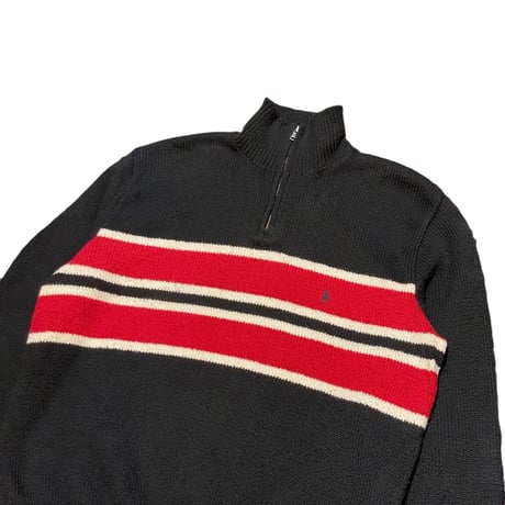 Polo Ralph Lauren Quarter Zip Cotton Sweater