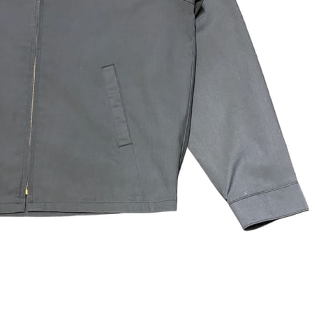 70s Oakbrook Sportswear by Sears Dog Ear Collar Jacket Charcoal Gray