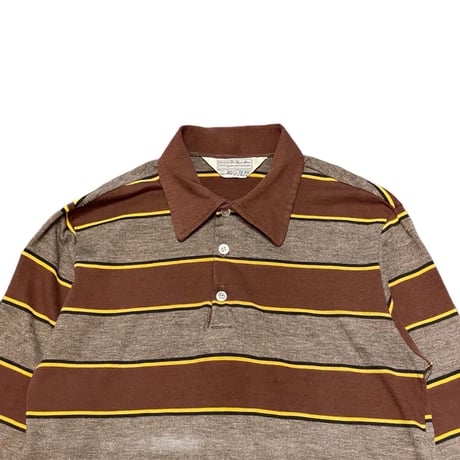 70s- Sears L/S Polo Shirt
