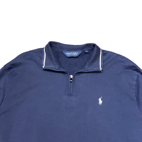 00s- Polo Ralph Lauren Quarter Zip Cotton Shirt