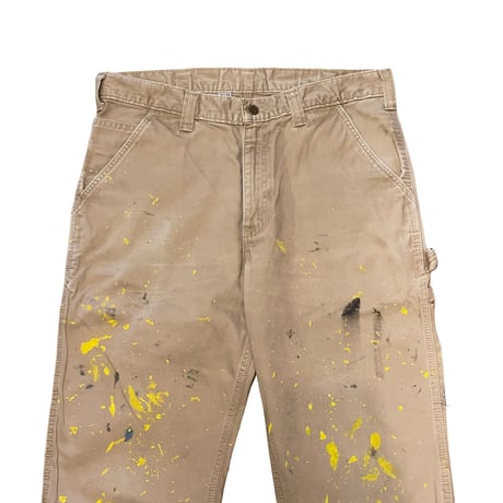 00s- Carhartt Cotton Twill Carpenter Pants W35
