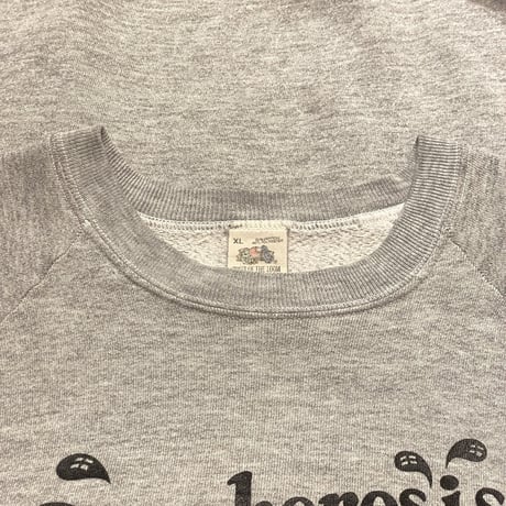 80s FRUIT OF THE LOOM Printed Sweat Shirt