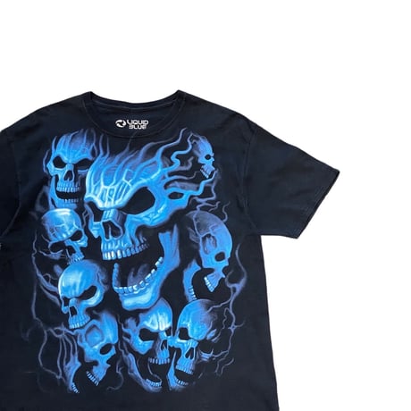 13's LIQUID BLUE Skulls T-Shirt