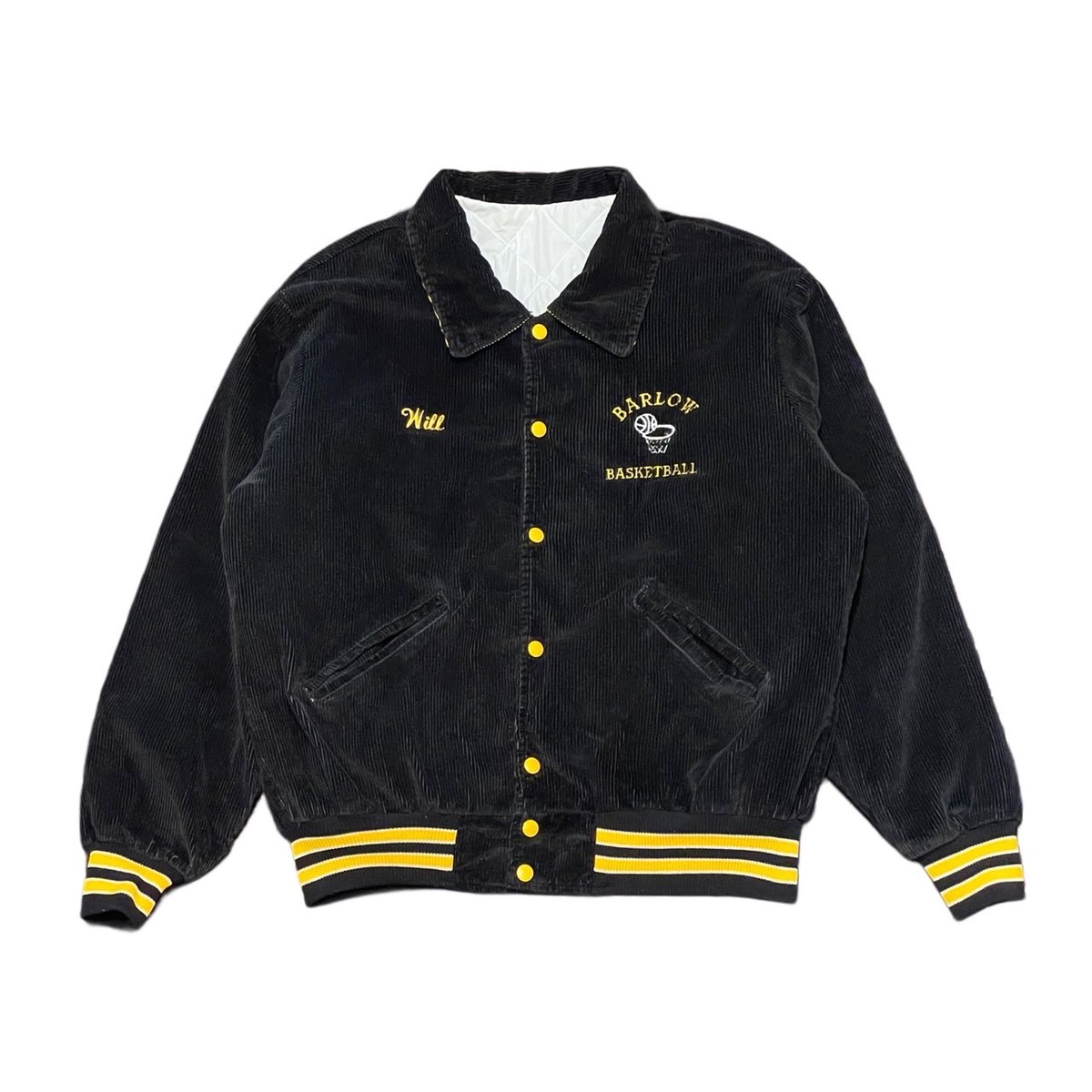 80s- Unknown Corduroy Varsity Jacket | MWC 下北沢