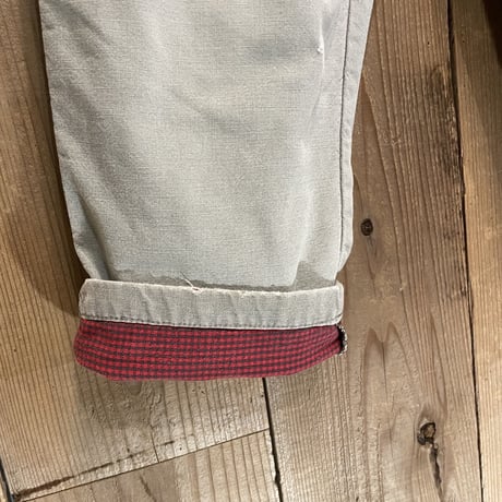 80’s~ L.L.Bean “PATHFINDER ”Flannel Lined Cotton Canvas Pants