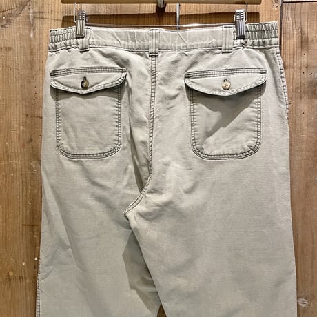 80’s~ L.L.Bean “PATHFINDER ”Flannel Lined Cotton Canvas Pants