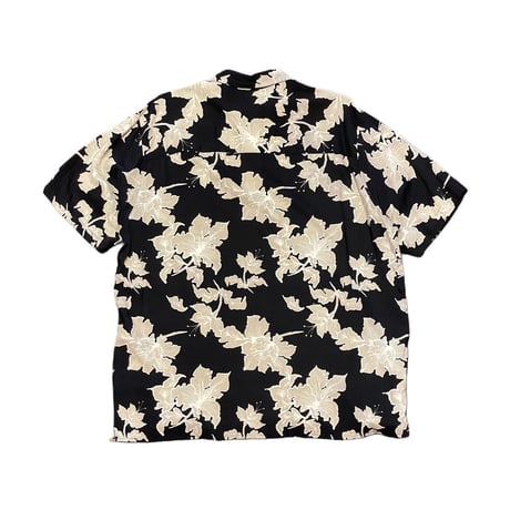 90s- NATURAL ISSUE All Over Print Rayon Shirt