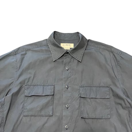 00s- J.CREW Cotton Officers Shirt