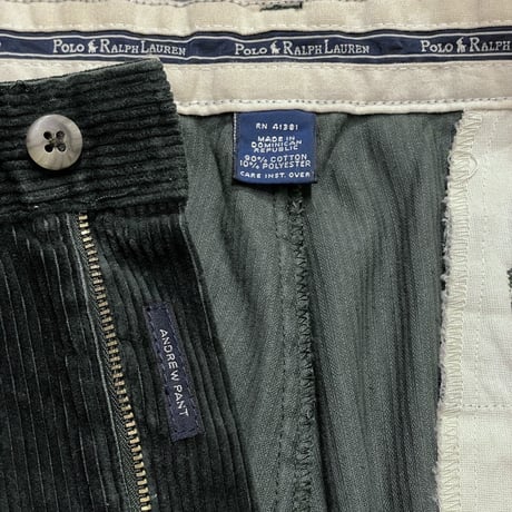 90s- Polo Ralph Lauren Two Tuck Corduroy Pants