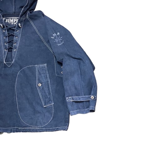90s- JUMPER Cotton Canvas Smock