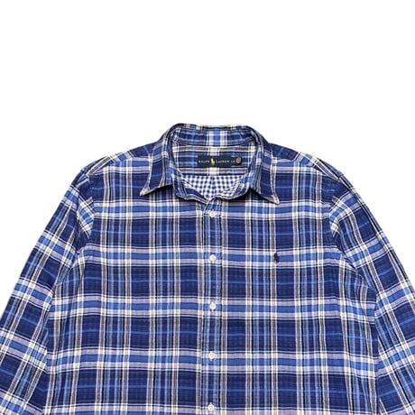 00s- Polo Ralph Lauren Cotton Flannel Shirt