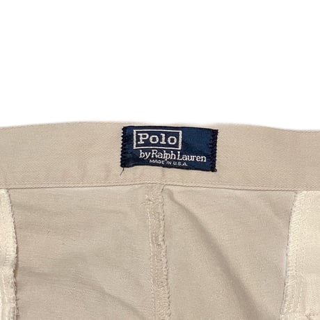 80s- Polo Ralph Lauren Cotton Chino Pants W34